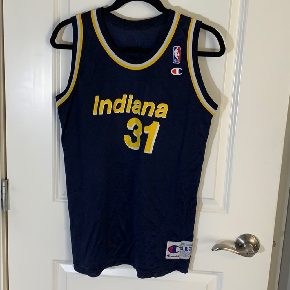 Champion Reggie Miller jersey youth XL